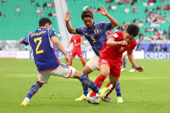 Kết quả Asian Cup: Đội tuyển Việt Nam ghi 2 bàn nhưng vẫn thua Nhật Bản 